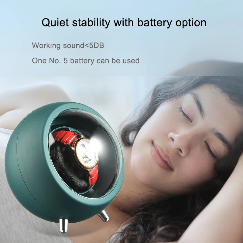 ABS Automatic Watch Winder with USB Cable and Battery Option