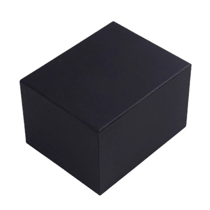 High-End Custom Wooden Watch Box with PU Leather Interior - Smooth Surface Jewelry Gift Case for Men and Women