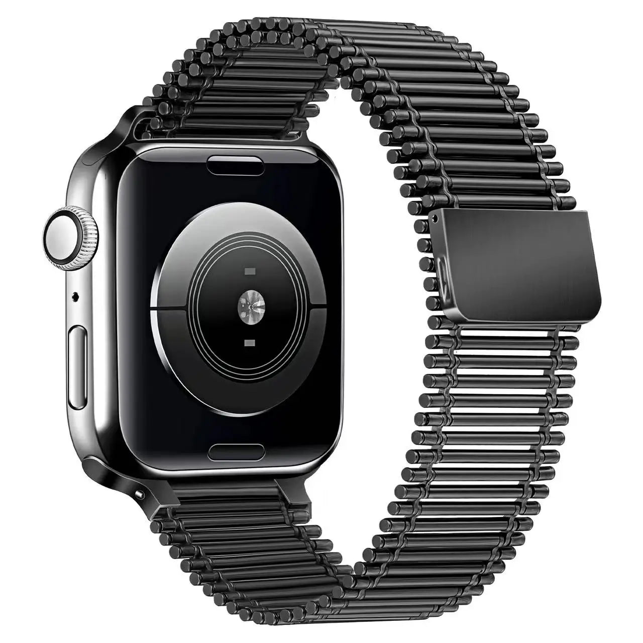 Stainless Steel Magnetic Loop Link Bracelet for Apple Watch iWatch Ultra Band 49mm 46mm 45mm 44mm 42mm 41mm 40mm Series 10/9/8/7/6/5/4/SE
