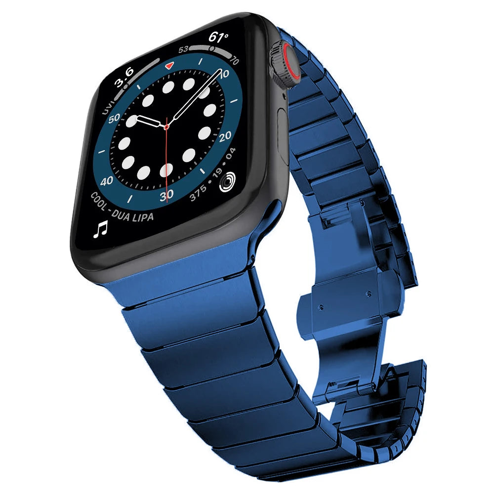 Stainless Steel Strap for Apple Watch iWatch Ultra Band 46mm 42mm 45mm 41mm 44mm 40mm Series 11/10/9/8/7/6/5/4/SE