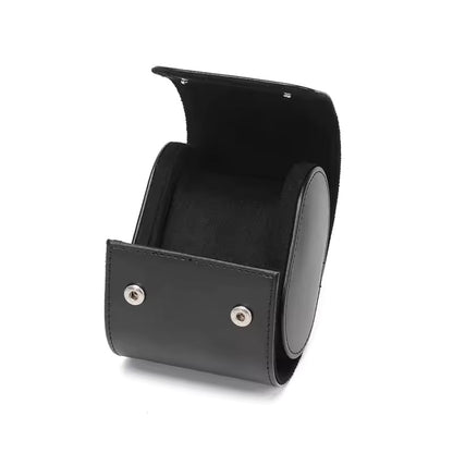 1/2/3 Slots Luxury Leather Watch Roll Case - Portable Travel Watch Organizer Gift for Men
