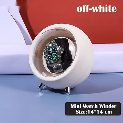 Single Slot Automatic Watch Winder with Mabuchi Mute Motor - Automatic Watch Storage Box