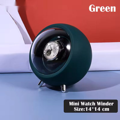 Single Slot Automatic Watch Winder with Mabuchi Mute Motor - Automatic Watch Storage Box