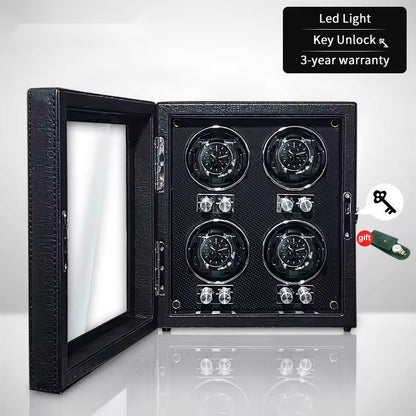 1/2/4/6-Slot Automatic Watch Winder Mabuchi Motor Quiet Motor