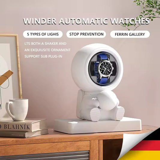 Single Slot Mechanical Watch Winder - Automatic Watch Shaker with Mabuchi Motor