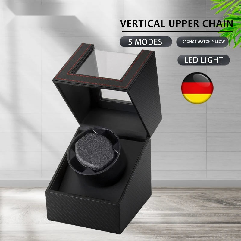 1-Slot Automatic Watch Winder Quiet Motor – product view 1