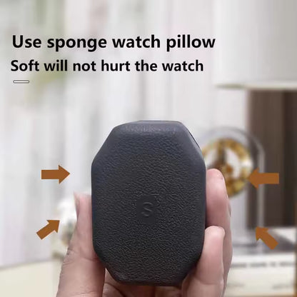 1/2/3/4/6 Slots Automatic Watch Winder - Luxury Carbon Fiber Texture Watch Box with Mute Motor