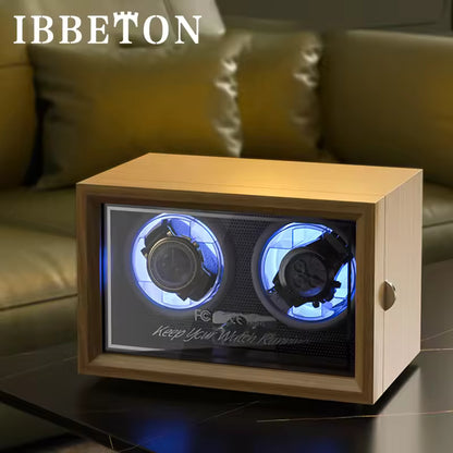 1/2/4 Slots Automatic Watch Winder - Anti-Magnetic Watch Box with Quiet Japanese Motor