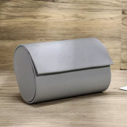 2-Slot High Quality Leather Watch Roll Case - Watch Storage for Men & Women