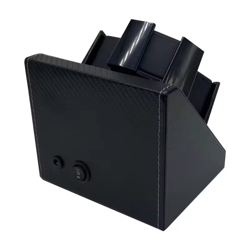 3-Slot Automatic Watch Winder - 2 Rotation Modes Watch Display Case