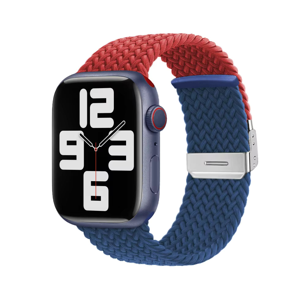 Adjustable Braided Nylon Strap for Apple Watch Band iWatch Series Ultra/11/10/9/8/7/6/5/SE