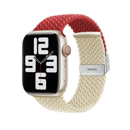 Adjustable Braided Nylon Strap for Apple Watch Band iWatch Series Ultra/11/10/9/8/7/6/5/SE
