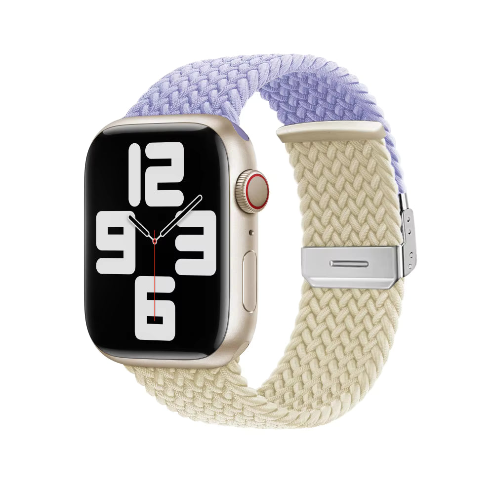 Adjustable Braided Nylon Strap for Apple Watch Band iWatch Series Ultra/11/10/9/8/7/6/5/SE