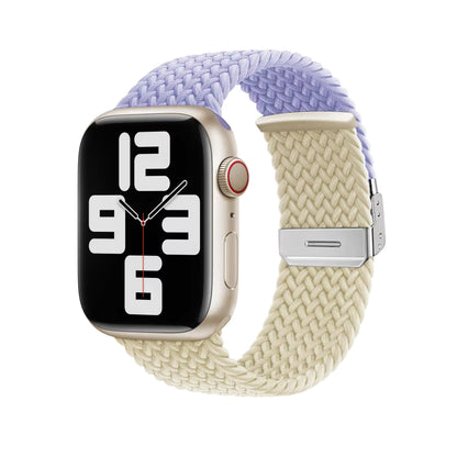 Adjustable Braided Nylon Strap for Apple Watch Band iWatch Series Ultra/11/10/9/8/7/6/5/SE