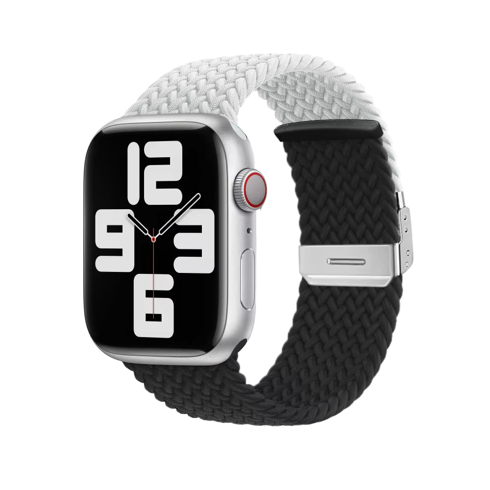 Adjustable Braided Nylon Strap for Apple Watch Band iWatch Series Ultra/11/10/9/8/7/6/5/SE