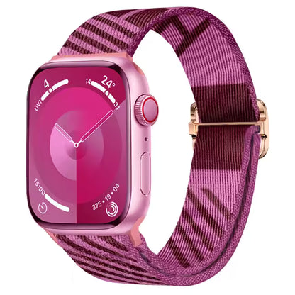 Adjustable Nylon Strap for Apple Watch Band iWatch Series Ultra/11/10/9/8/7/6/5/4/SE