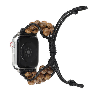 Agate Jewelry Braided Bracelet for Apple Watch iWatch Ultra2 Band 46mm 45mm 41mm 44mm 42mm 40mm Series 10/9/8/7/6/5/4/SE