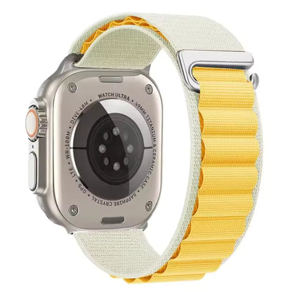 Alpine Nylon Sports Bracelet for Apple Watch Ultra3 Band 46mm 49mm 45mm 41mm 44mm 40mm 42mm Series 11/10/9/8/7/6/5/4/3/SE