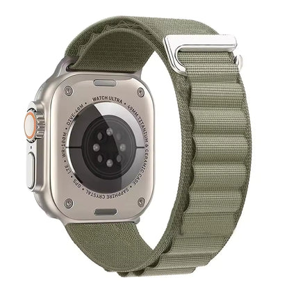 Alpine Nylon Sports Bracelet for Apple Watch Ultra3 Band 46mm 49mm 45mm 41mm 44mm 40mm 42mm Series 11/10/9/8/7/6/5/4/3/SE