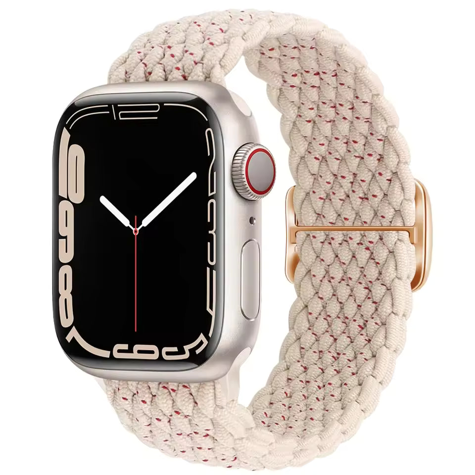 Braided Strap for Apple Watch Band iWatch Series 9/8/7/6/5/4/3/SE/Ultra