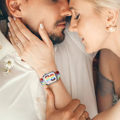 Braided Strap for Apple Watch Band iWatch Series 9/8/7/6/5/4/3/SE/Ultra