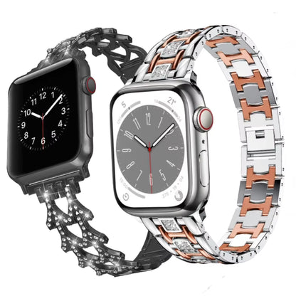Diamond Metal Bracelet for Apple Watch Band iWatch Series Ultra/2/9/8/7/6/5/4/3/10/SE