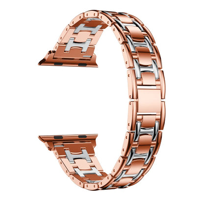 Diamond Metal Bracelet for Apple Watch Band iWatch Series Ultra/2/9/8/7/6/5/4/3/10/SE