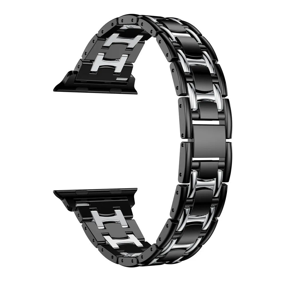 Diamond Metal Bracelet for Apple Watch Band iWatch Series Ultra/2/9/8/7/6/5/4/3/10/SE