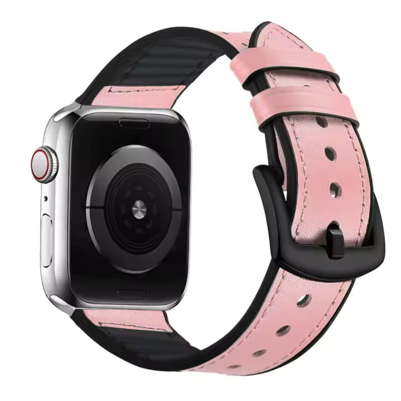 Double Leather Strap for Apple Watch Band Ultra/11/10/9/8/7/6/5/4/SE