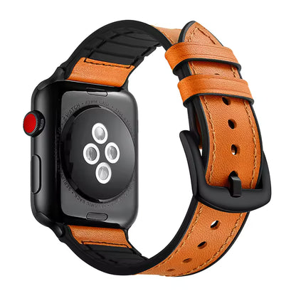 Double Leather Strap for Apple Watch Band Ultra/11/10/9/8/7/6/5/4/SE