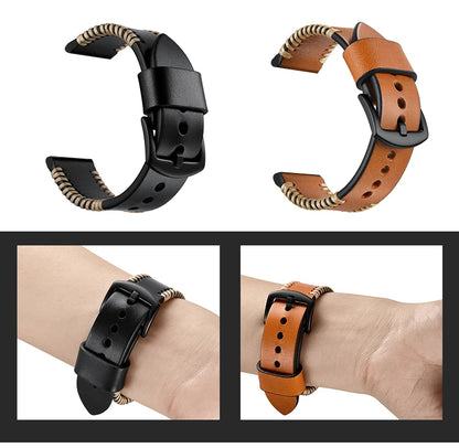 Double Leather Strap for Apple Watch Band Ultra/11/10/9/8/7/6/5/4/SE