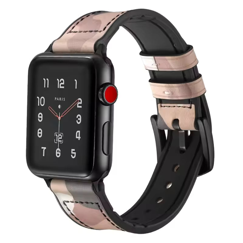 Double Leather Strap for Apple Watch Band Ultra/11/10/9/8/7/6/5/4/SE