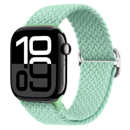 Elastic Braided Nylon Bracelet for Apple Watch Band iWatch Series Ultra/11/10/9/8/7/4/5/6/SE