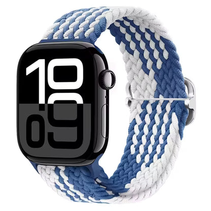 Elastic Braided Nylon Bracelet for Apple Watch Band iWatch Series Ultra/11/10/9/8/7/4/5/6/SE