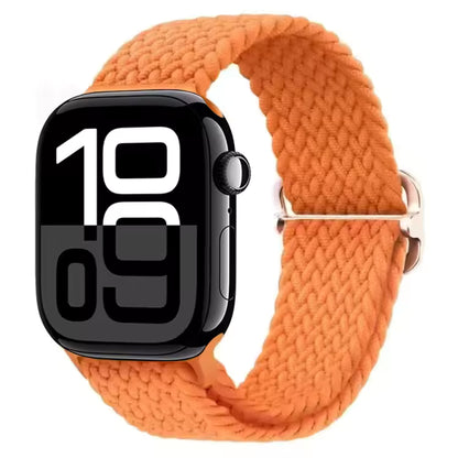 Elastic Braided Nylon Bracelet for Apple Watch Band iWatch Series Ultra/11/10/9/8/7/4/5/6/SE
