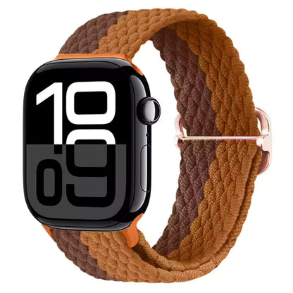 Elastic Braided Nylon Bracelet for Apple Watch Band iWatch Series Ultra/11/10/9/8/7/4/5/6/SE