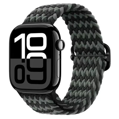 Elastic Braided Nylon Bracelet for Apple Watch Band iWatch Series Ultra/11/10/9/8/7/4/5/6/SE