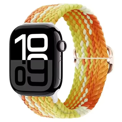 Elastic Braided Nylon Bracelet for Apple Watch Band iWatch Series Ultra/11/10/9/8/7/4/5/6/SE