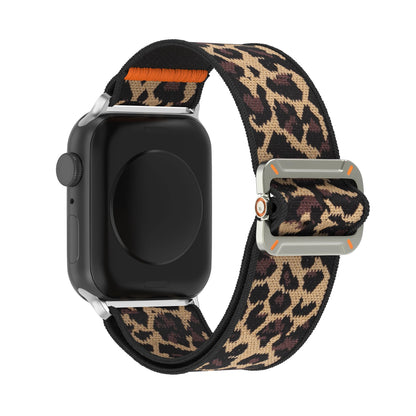 Nylon Elastic Strap for Apple Watch Ultra Band 46mm 45mm 44mm 42mm 49mm 40mm 41mm Series 11/10/9/8/7/6/5