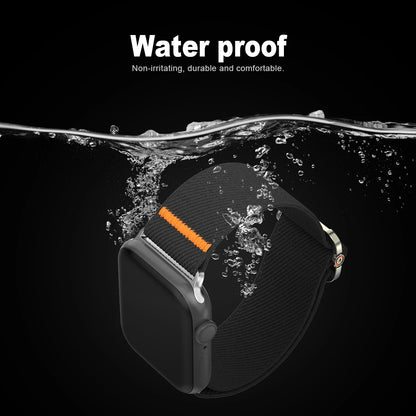 Nylon Elastic Strap for Apple Watch Ultra Band 46mm 45mm 44mm 42mm 49mm 40mm 41mm Series 11/10/9/8/7/6/5