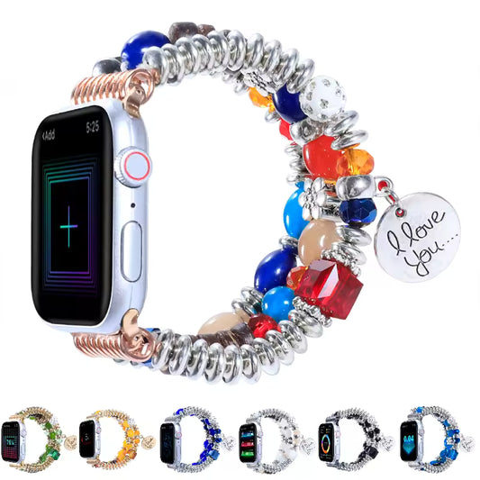 Jewelry Bracelet for Apple Watch Band iWatch Series 10/9/8/7/Ultra2/6/5/4/3/SE