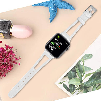 Leather Hollow Strap for Apple Watch Band iWatch Series Ultra/10/9/8/7/6/5/4/3/SE