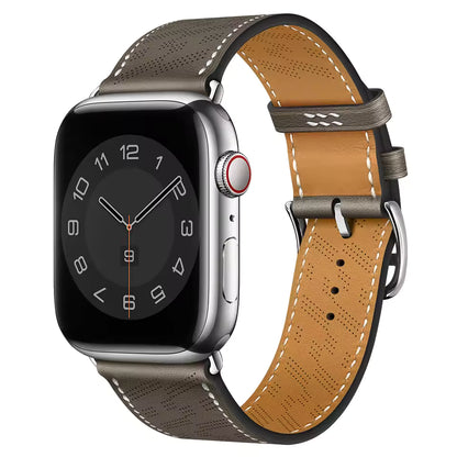 Leather Strap for Apple Watch Band iWatch Series Ultra3/2/11/10/9/8/7/6/5/4/SE