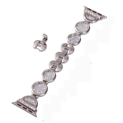 Luxury Stainless Steel Diamond Bracelet for Apple Watch Band iWatch Series Ultra3/11/10/9/8/7/6/5/4/SE