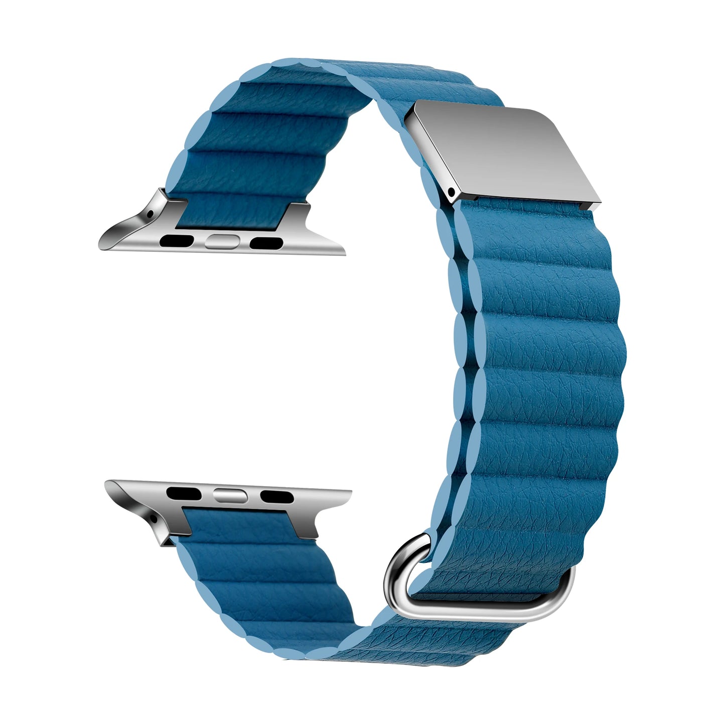 Magnetic Leather Strap for Apple Watch Band iWatch Series Ultra/3/11/10/9/8/7/6/5/4/3/SE