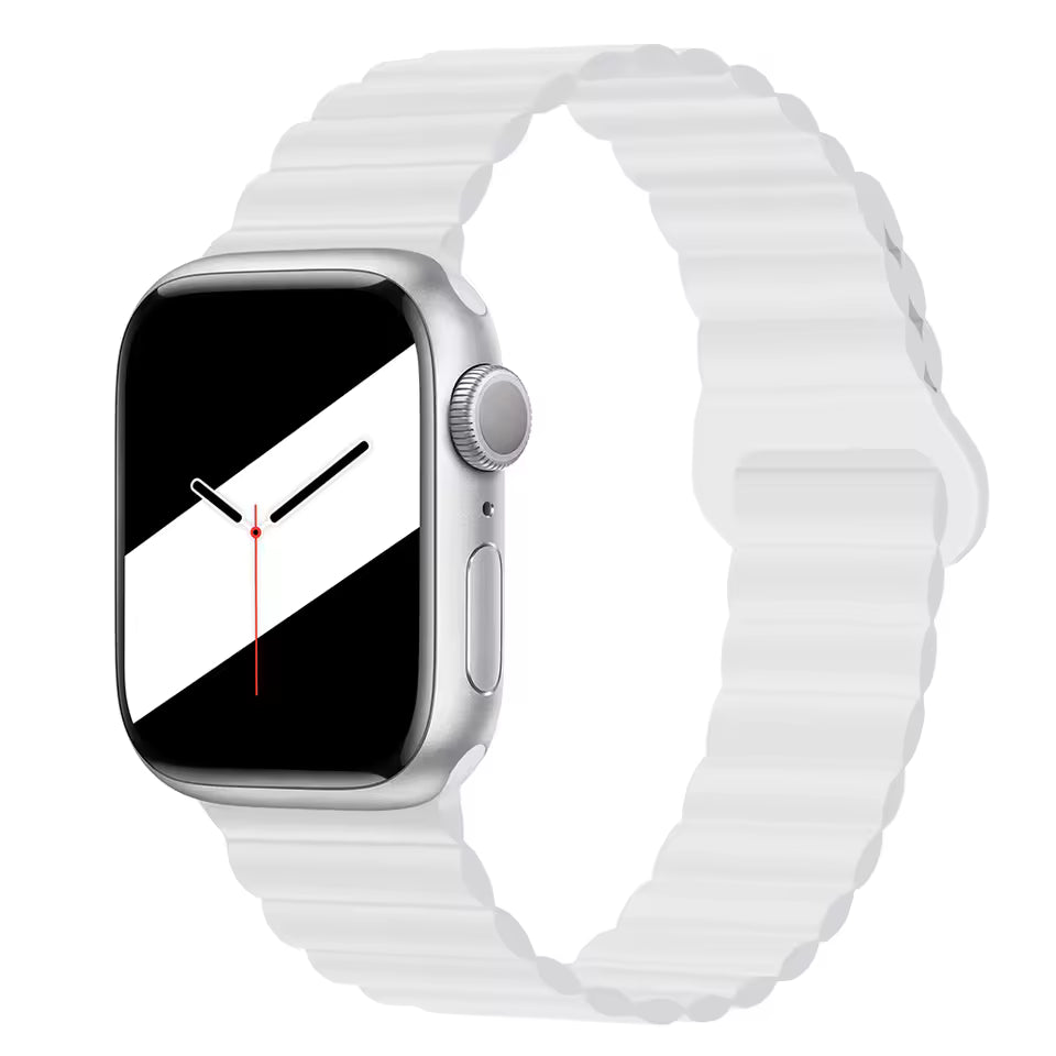 Magnetic Loop Silicone Strap for Apple Watch Ultra/2/10/9/8/7/6/5/4/3/SE2