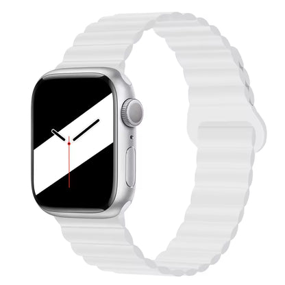 Magnetic Loop Silicone Strap for Apple Watch Ultra/2/10/9/8/7/6/5/4/3/SE2