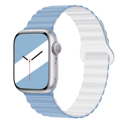 Magnetic Loop Silicone Strap for Apple Watch Ultra/2/10/9/8/7/6/5/4/3/SE2
