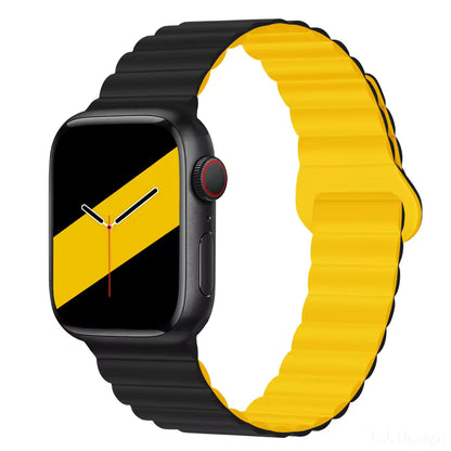 Magnetic Loop Silicone Strap for Apple Watch Ultra/2/10/9/8/7/6/5/4/3/SE2