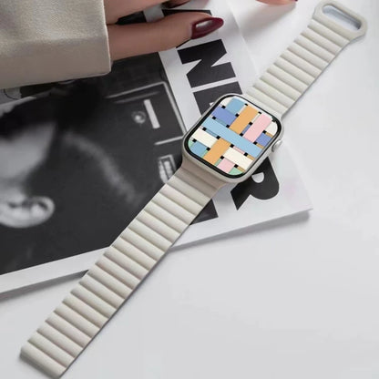 Magnetic Loop Silicone Strap for Apple Watch Ultra/2/10/9/8/7/6/5/4/3/SE2